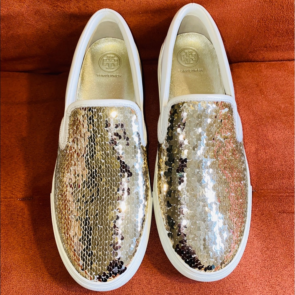 Sold Tory Burch Carter Sequin Sneaker-(NWT)!